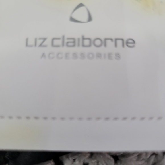 Liz Claiborne Neck scarf with Bling and Fringe - Picture 4 of 4